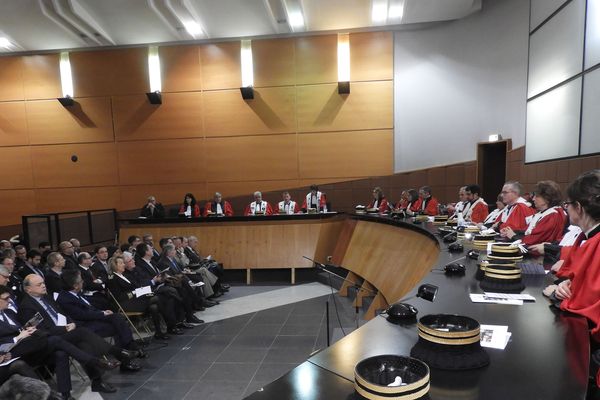 Audience solennelle de rentrée de la cour d'appel de Poitiers, le vendredi 11 janvier 2019