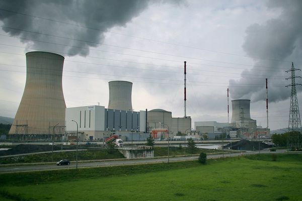 LA centrale nucléaire de Tihange