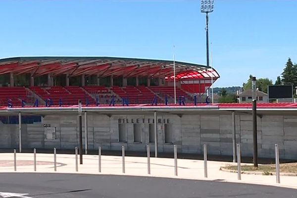 Le stade Jean Alric à Aurillac.