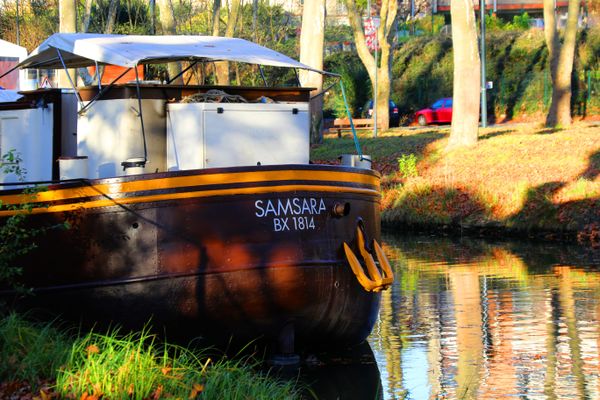 Péniche sur le Canal du Midi 