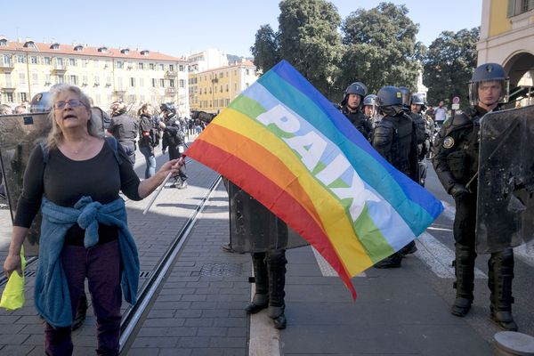 Geneviève Legay a été blessée le 23 mars dernier à Nice lors d'une charge policière.