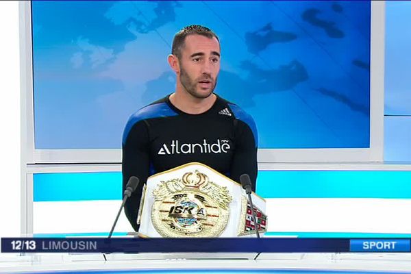 Wilfried Martin  va remettre en jeu au Japon son titre de champion du monde de kick-boxing