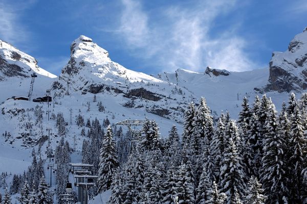 Le risque d'avalanche est marqué en Haute-Savoie. Photo d'archives.