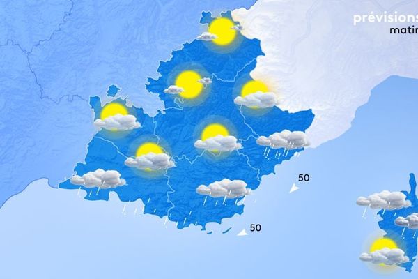 la dépression est encore assez proche mais les conditions s'améliorent.