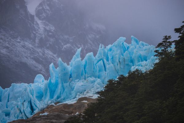 Les glaciers de la cordillère des Andes, comme le glacier Serrano, recèlent bien moins de glace qu'estimé.