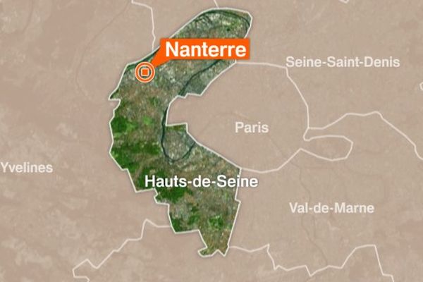 La ville de Nanterre, dans les Hauts-de-Seine.