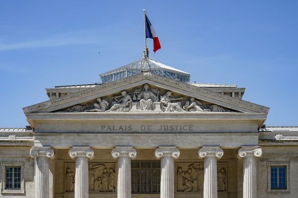 Le palais de justice à Marseille