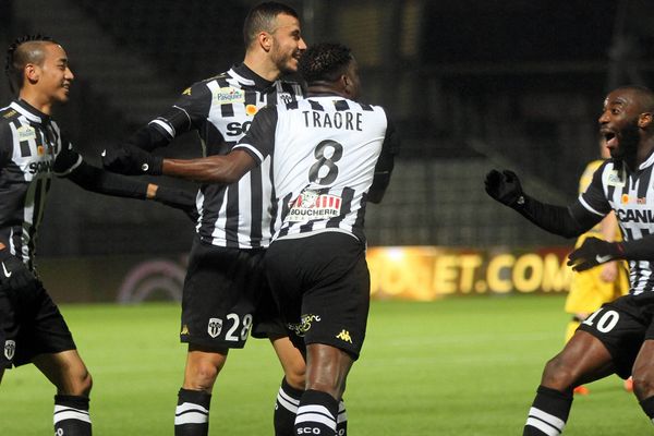 Angers SCO face au LOSC, le 28 novembre 2015 