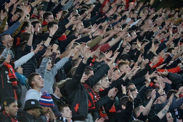 Archive: les supporters de Rennes en octobre 2015 lors d'un match face au PSG