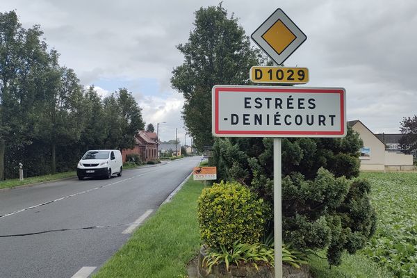 Un homme est décédé sur la départementale 1029, à hauteur d’Estrées-Déniécourt.