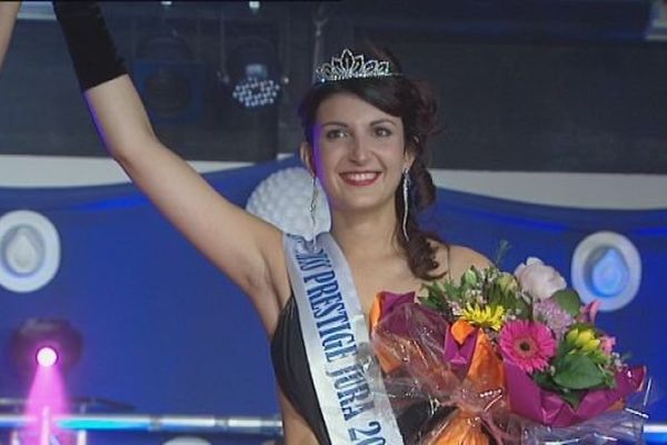 Maëva Pauvret, miss Prestige Jura 2015