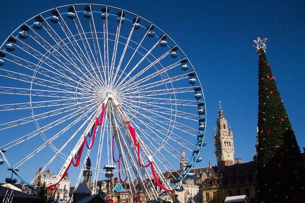 Vos photos illustrent la météo : Photo de la Grand'Place de Lille