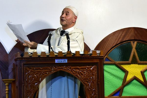 Amar Lasfar, recteur de la mosquée de Lille et président de l'UOIF.