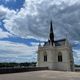 Les pierres de la chapelle du château d'Amboise ont retrouvé une blancheur éclatante.