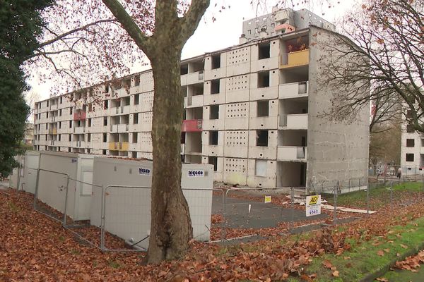 Première phase de travaux : trois barres d'immeubles vont être démolies au printemps.