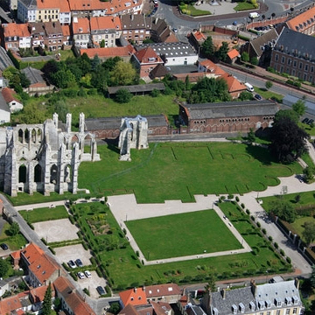 Ruines de l'Abbaye Saint-Bertin, Saint-Omer