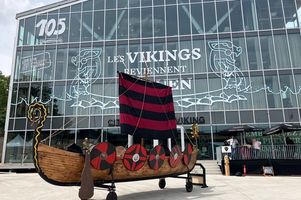 La cité immersive viking de Rouen ouvre au public samedi 15 juin 2024.