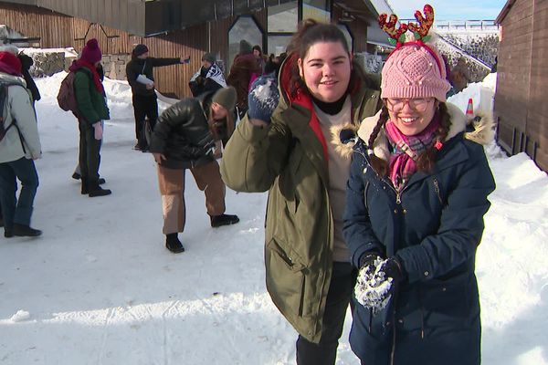 Cette association a fêté son anniversaire au sommet du puy de Dôme ce vendredi 13 décembre.