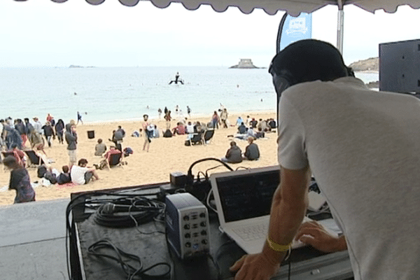 23e édition de la Route du Rock à Saint Malo...sur la plage !