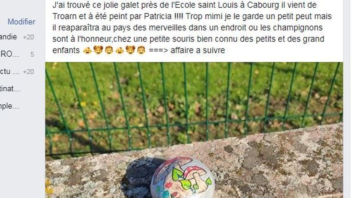 Love On The Rocks Les Gendarmes De Troarn Recoivent Une Pierre En Remerciement