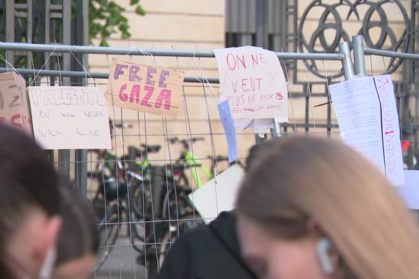 Les étudiants ont répondu à l'appel à manifester de l'Union syndicale lycéenne.