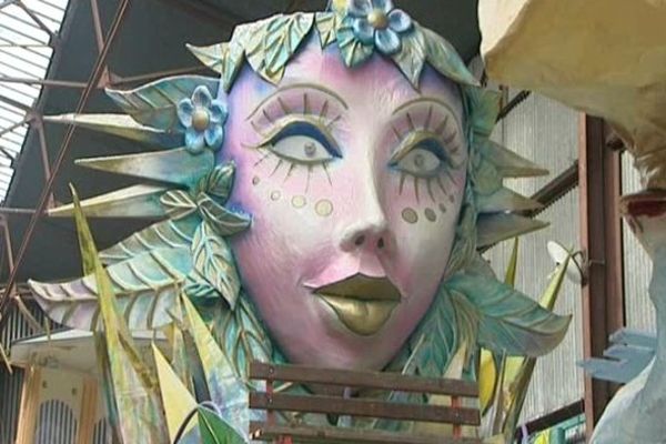 Les chars du Carnaval de Chalon sont presque terminés