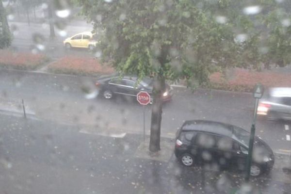 Orage à Caen le samedi 27 juillet