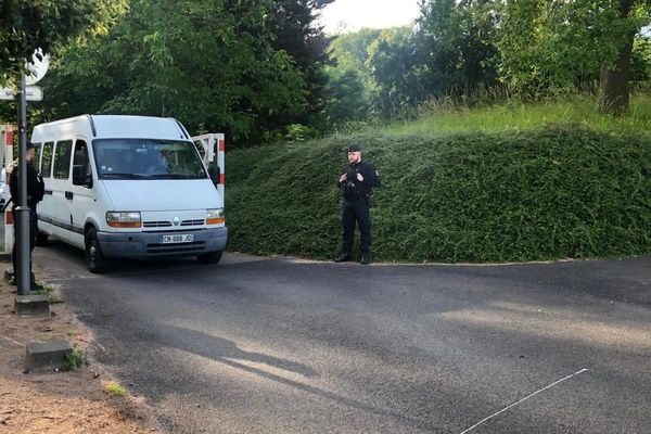 Le campement du parc du Glacis a été évacué tôt ce mardi matin.