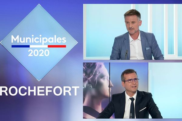 Les candidats aux élections municipales 2020 à Rochefort en débat à France 3 Poitou-Charentes