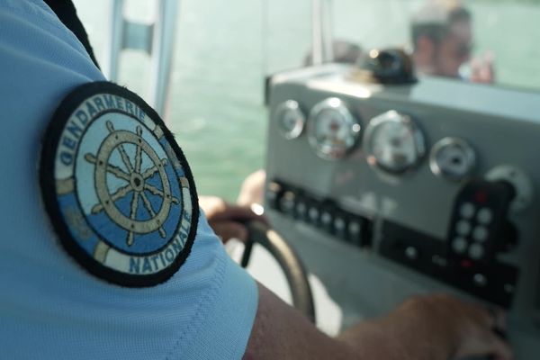 La brigade fluviale de Metz vient surveiller le lac de Madine tous les étés.