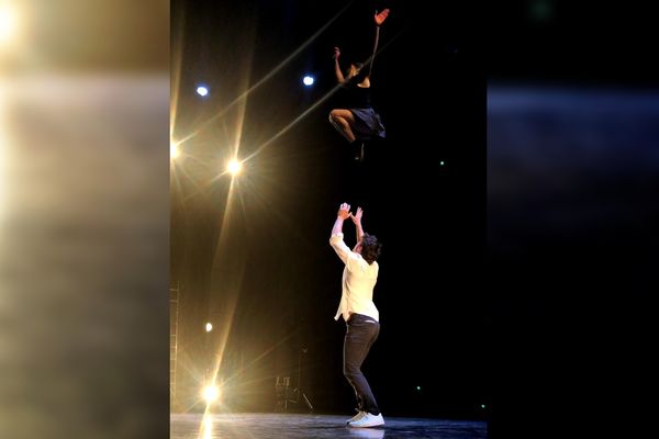 La performance d'Amélie et Elliott, étudiants à Dijon