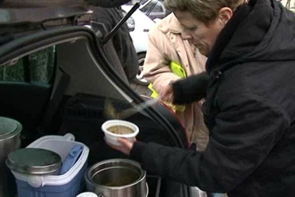 La soupe aux sans abris à Nancy existe depuis 1987.