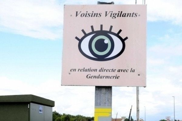 Panneau  "voisins vigilants"