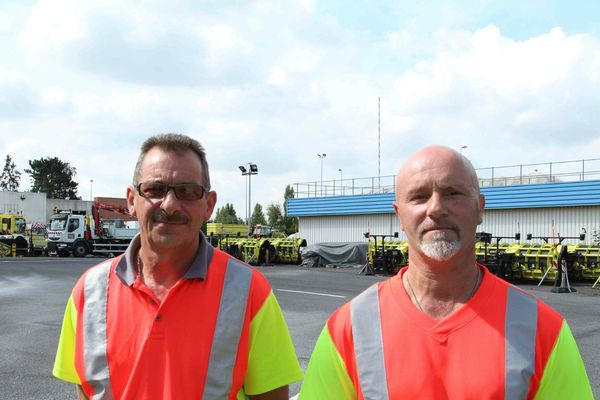 Lors de leur service pour la société d'autoroute, Eric Michaelis et PIerre Travet ont réanimé un petit garçon victime d'un malaise cardiaque.