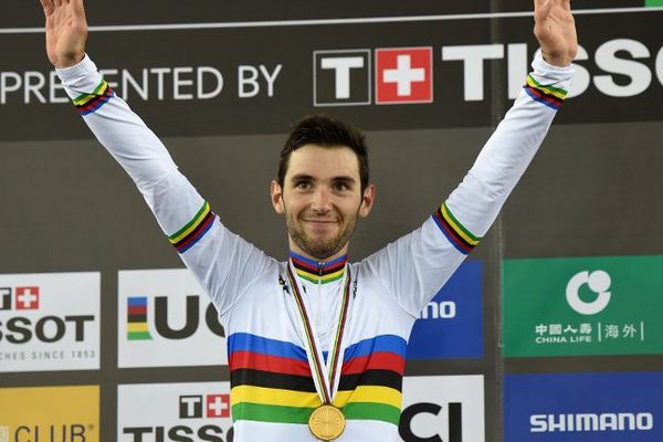 Le Vauréen Benjamin Thomas offre son premier titre à la France aux Mondiaux de cyclisme sur piste à Hong Kong.