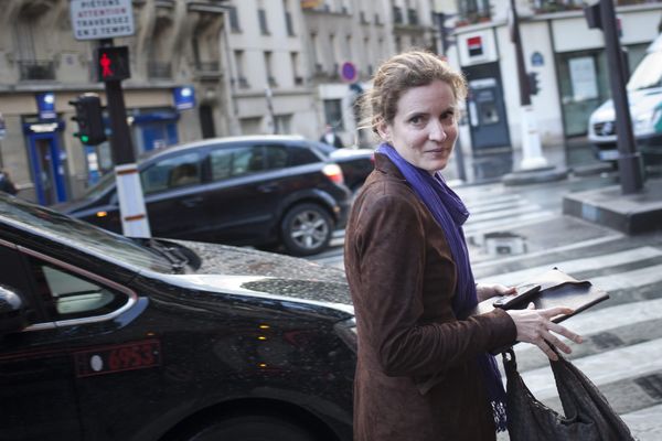 Cafe politique avec Nathalie Kosciusko-Morizet, le 30 mai 2013 à Paris.