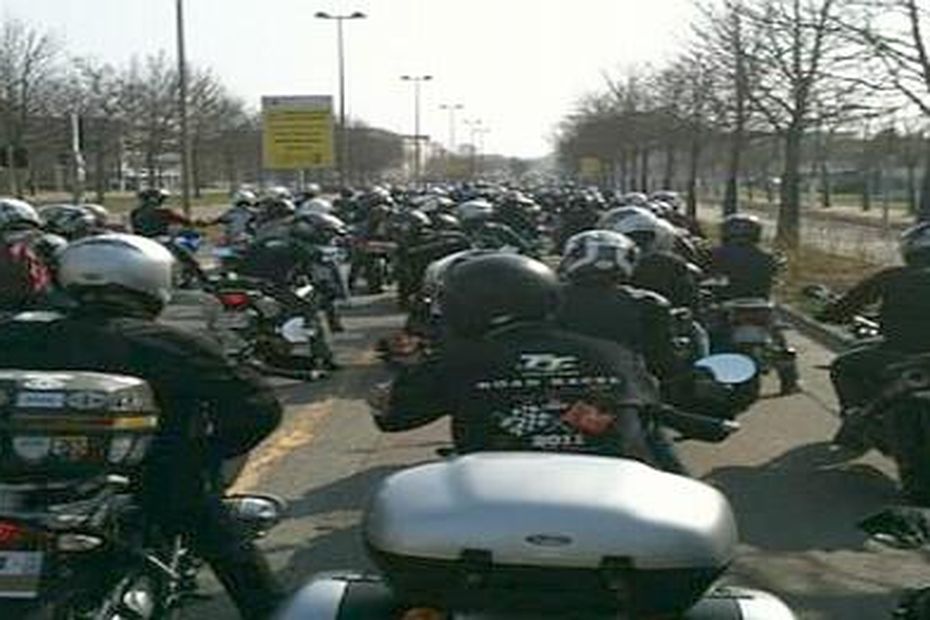 Les Motards En Col Re D Filent Dimanche Paris