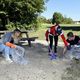 Un ramassage de déchets sur le plateau de Malzéville, le 26 août 2018.