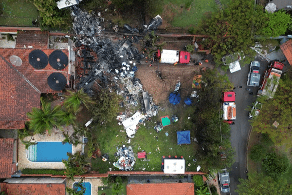 L'ATR-72 de Voepass avait quitté Cascavel pour rejoindre São Paulo (Brésil). Son périple s'est brutalement achevé à 13h30, dans un fracas assourdissant, à Vinhedo.