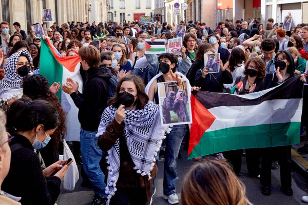 Sciences Po est l'épicentre du mouvement étudiant propalestinien en France.