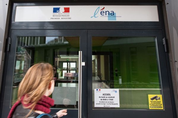 Le bâtiment de l'ENA à Strasbourg