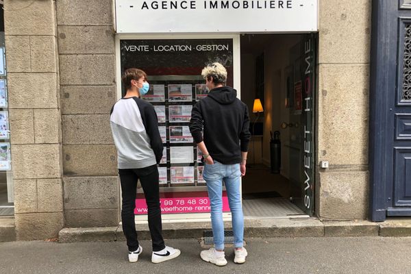 Trouver un logement étudiant à Rennes pour la rentrée 2021 en ce mois de juillet, une mission quasi impossible pour ces deux étudiants normands