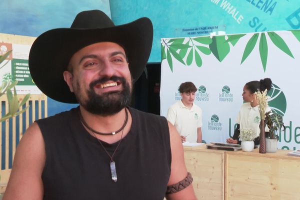 L'agroclimatologue Serge Zaka était présent au forum sur la transition écologique "Le monde nouveau".