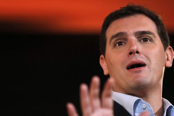 Albert Rivera, leader du parti Ciudadanos, principal force d'opposition aux indépendantistes.