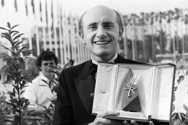 Michel Blanc au Festival de Cannes, le 19 mai 1986.