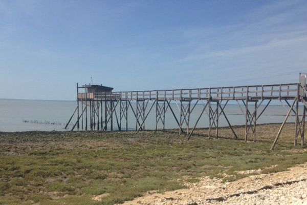 Un carrelet de l'île Madame.