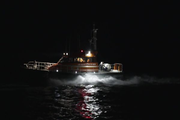 Le canot de sauvetage de la SNSM Sète dans le court-métrage "Cheyenne" de Gérard Corporon