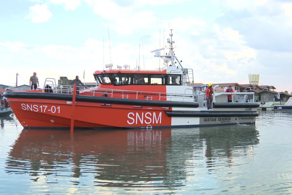 Le Gustave Gendron le premier d'une série de 70 navires pour la SNSM. (21/10/21)