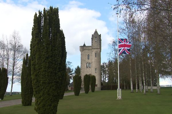 La tour d'Ulster à Thiepval dans la Somme