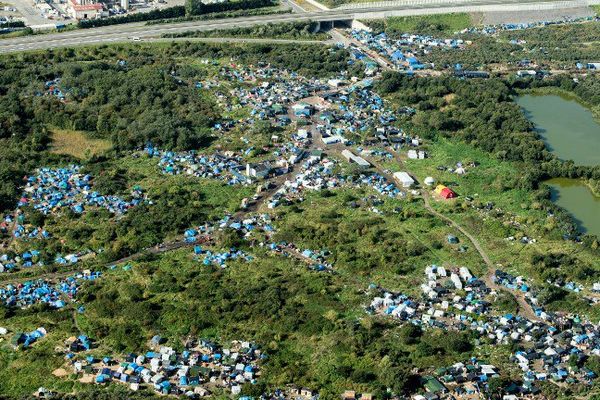 camp de Calais, 8 Octobre 2015